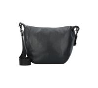 Mandarina Duck Mellow Leather Bolsa de hombro Piel natural 22 cm negro