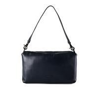 Mandarina Duck Mellow Leather Bolsa de hombro Piel 30 cm azul