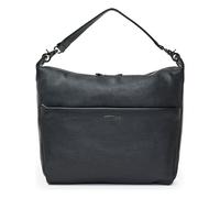 Mandarina Duck Mellow Leather Bolsa de hombro Piel natural 33 cm negro