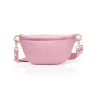 Mandarina Duck Mellow Leather Bum Bag, Mujer, Lilac Rose