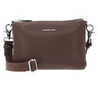 MANDARINA DUCK Mellow Leather Crossbody Bag Milk Chocolate