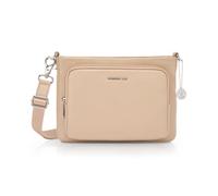 Mandarina Duck Mellow Leather Crossover, Mujeres, Cálido Topo