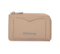 MANDARINA DUCK Mellow Leather Credit Card Holder Warm Taupe