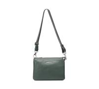 Mandarina Duck Mellow Leather Pochette, Mujeres, Pine Green, 9 x 23 x 15 cm