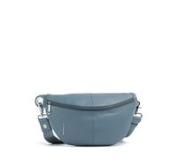 Mandarina Duck Mellow Leather Riñonera azul-gris, cuero, mujer