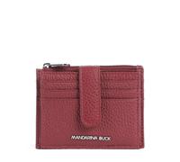Mandarina Duck Mellow Leather Tarjetero rojo oscuro, cuero, mujer