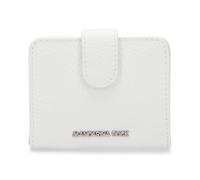 Mandarina Duck Mellow Leather Wallet, Accesorio de Viaje-Billetera Mujeres, Blanco, Talla única