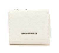 Mandarina Duck Mellow Leather Wallet, Accesorio de Viaje-Billetera Mujeres, Blanco, Talla única