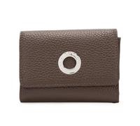 Mandarina Duck Mellow Leather Wallet, Accesorio de Viaje-Billetera Mujeres, Espresso, Talla única