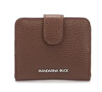 Mandarina Duck Mellow Leather Wallet, Accesorio de Viaje-Billetera Mujeres, Milk Chocolate, Talla única