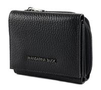 Mandarina Duck Mellow Leather Wallet, Accesorio de Viaje-Billetera Mujeres, Negro, Talla única