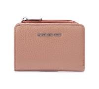 Mandarina Duck Mellow Leather Wallet, Accesorio de Viaje-Billetera Mujeres, Winter Rose, Talla única