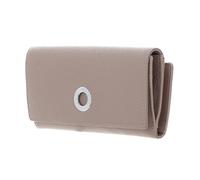 Mandarina Duck Mellow Leather Wallet, Accesorio de Viaje-Billetera para Mujer, Cálido Topo, OneSize