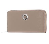 Mandarina Duck Mellow Leather Wallet, Accesorio de Viaje-Billetera para Mujer, Taupe cálido, OneSize