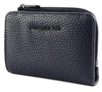 Mandarina Duck Mellow Leather Wallet, Accesorio de Viaje-Billetera Mujeres, Dress Blue, Talla única