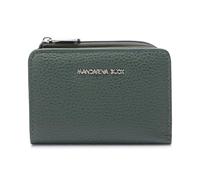 Mandarina Duck Mellow Leather Wallet, Accesorios de Viaje - Cartera para Mujer, Talla única, Pine Green, Talla única