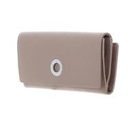 Mandarina Duck Mellow Leather Wallet, Accesorio de Viaje-Billetera para Mujer, Cálido Topo, OneSize