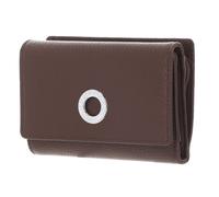 MANDARINA DUCK Mellow Leather Wallet with Flap M Milk Chocolate