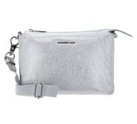 Mandarina Duck Mellow Metal Bandolera plata, cuero, mujer