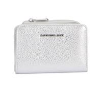Mandarina Duck Mellow Metal Wallet, Accesorio de Viaje-Billetera Mujeres, Plateado, Talla única