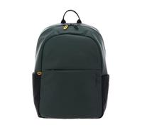 Mandarina Duck mochila para el portátil con compartimento para portátil Eco Coated Backpack Deep Green verde oscuro
