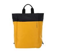 Mandarina Duck mochila para el portátil con compartimento para portátil Eco Coated Backpack Duck Yellow amarillo