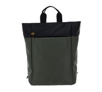 Mandarina Duck mochila para el portátil con compartimento para portátil Eco Coated Backpack Pine Green caqui