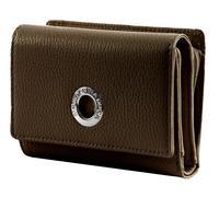 MANDARINA DUCK monedero Mellow Leather Wallet with Flap Espresso