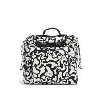 Mandarina Duck Revival Moire Mochila negro/blanco, fibra sintética, mujer, 19L