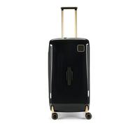 Mandarina Duck Bolsa de Utensilios Bolsa de Zapatos Sky Duck Trolley Trunk Dark Gloss Antracita 73cm