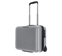 Mandarina Duck Tank Case Maletín con ruedas plata, policarbonato, unisex