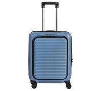 Mandarina Duck Tank Case - Trolley de 4 ruedas con bolsillo frontal 55 cm (china blue)