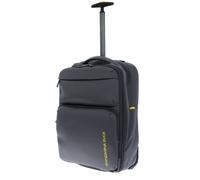 Mandarina Duck Zephyr Maleta con 2 ruedas gris, fibra sintética, 39 x 54 x 18cm
