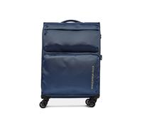 Mandarina Duck Zephyr 4 ruedas Trolley M 67 cm Con asa expansible azul