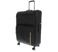 Mandarina Duck Zephyr - Carrito Grande EXP, Negro, 47 cm (L) x 27.5 cm (W) x 78 cm (H), Carrito Grande espandibile en Tessuto morbido ad Effetto 3D