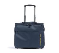Mandarina Duck Zephyr Rolling Tote, Vestir Azul, 41 cm x 21 cm x 36 cm, Comoda Borsa Pilot a Due ruote
