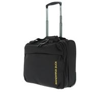 Mandarina Duck Zephyr Rolling Tote, Negro, 40E+1 x 2E+1 x 36 Centimeters, Comoda Borsa Pilot a Due ruote