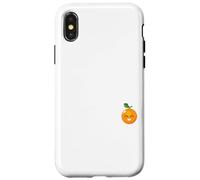 Mandarina Matemáticas Broma Matemática Matemática Profesora de cálculo Carcasa para iPhone X/XS
