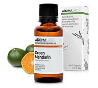 Mandarina Verde BIO (Citrus reticulata) - 30 mL - Aceite Esencial Quimiotipado y Certificado AB - Aroma Labs