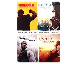 Mandela / Selma / The Birth of a Nation / A United Kingdom (BOX) [4DVD] (IMPORT) (No hay versión española)