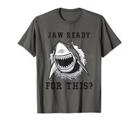 Mandíbula lista para esto - Funny Shark Lover Ocean Wildlife Camiseta
