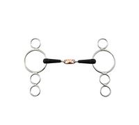 Mandíbula pessoa con 4 anillos de goma Premier Equine 14 cm