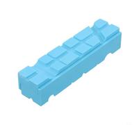 Mandíbulas blandas, tornillo de banco, tornillo de banco, almohadillas de goma con imanes para prensas de 4/5/6 pulgadas, protege madera y metal, plástico, paquete de 2 (6 pulgadas)