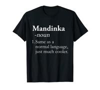 Mandinka Traductor de idiomas Traducción Broma lingüística Camiseta