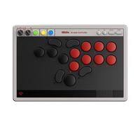 8BitDo All-Button Arcade Controller for Switch & Windows - Bluetooth, 2.4G, Wired Connectivity, Low-profile Mechanical Switches, 4 Programmable Buttons, Hot-swappable PCB