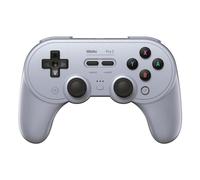 8Bitdo Pro 2 Bluetooth Controller for Switch, Hall Effect Joystick Update, Wireless Gaming Controller for Switch, PC, Android, and Steam Deck & Apple (Gray Edition)
