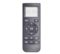 Mando a distancia compatible con Goovi D380 J10c D382 F015c F007 F007c y para aspiradora robótica Deenkee Dk600, unidad de repuesto negra para funciones de programación de inicio y parada sin manual