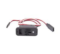 Mando a distancia con interruptor TOC, cable de extensión estilo futaba con indicadores LED para coches, camiones, orugas, buggies
