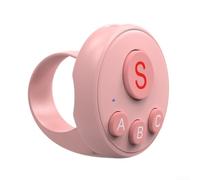 Mando a distancia de cámara de acción para DJI Series - 25H para batería obturador inalámbrico con alcance de 10 m, diseño impermeable para deportes al aire libre, negro (rosa)