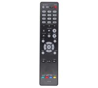 Mando a distancia de diseño ergonómico para sistema de cine en casa Denon, tamaño pequeño y compacto con textura antideslizante, mando a